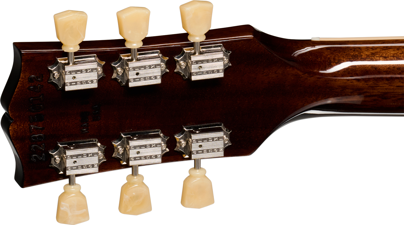 Gibson Es335 50s Usa 2h Ht Rw - Vintage Tobacco Burst - Semi-Hollow E-Gitarre - Variation 5