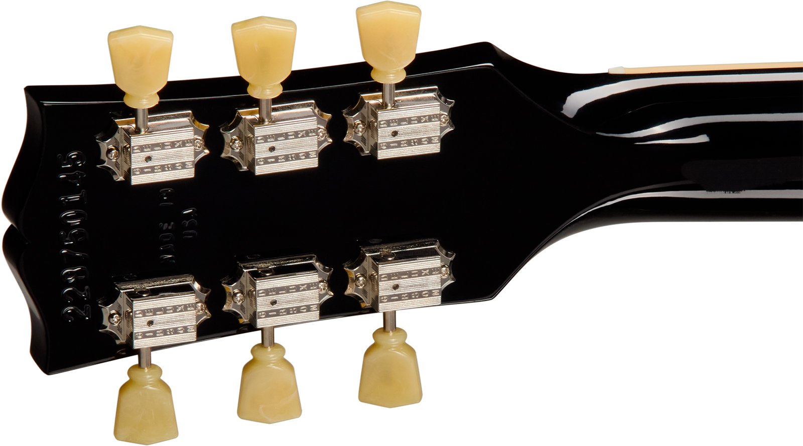 Gibson Es335 50s Usa 2h Ht Rw - Ebony - Semi-Hollow E-Gitarre - Variation 5