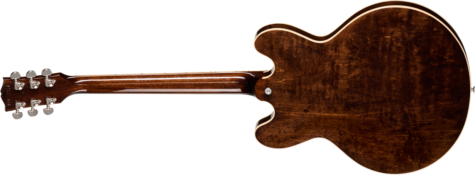 Gibson Es335 60s Usa 2h Ht Rw - Dark Walnut - Semi-Hollow E-Gitarre - Variation 1