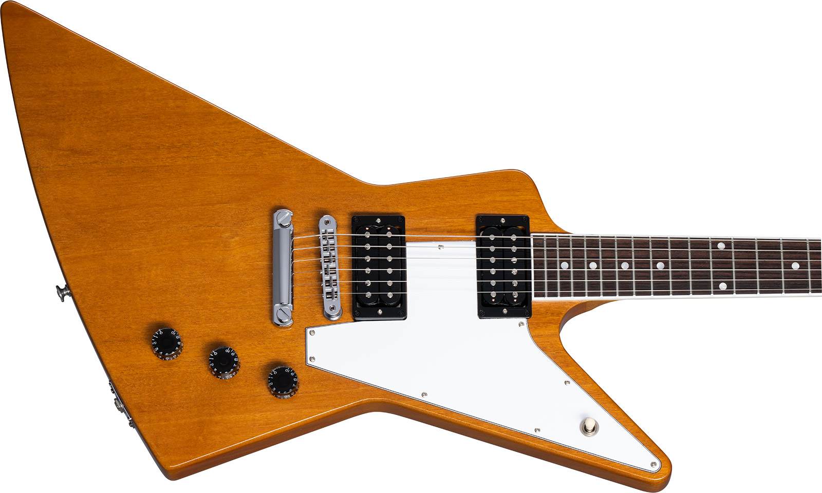 Gibson Explorer 70s Original 2h Ht Rw - Antique Natural - Retro-Rock-E-Gitarre - Variation 3