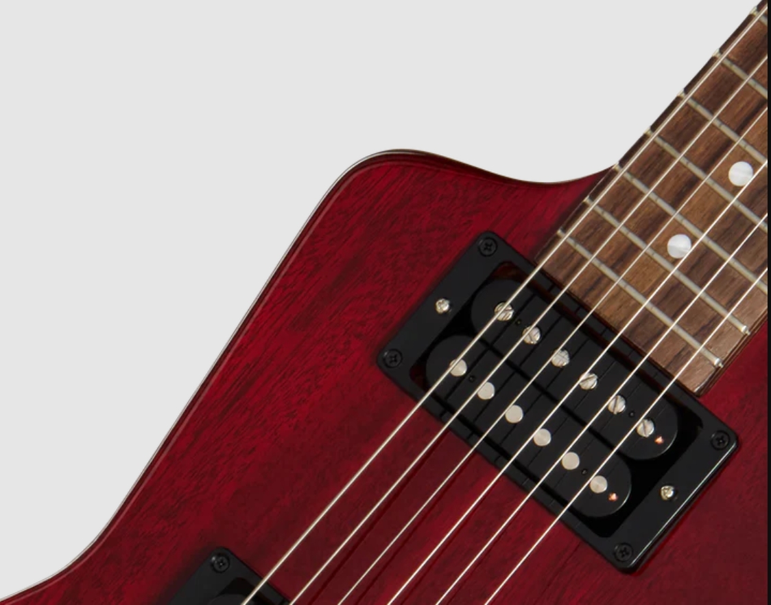 Gibson Explorer 80s 2h Ht Rw - Cherry - E-Gitarre aus Metall - Variation 2