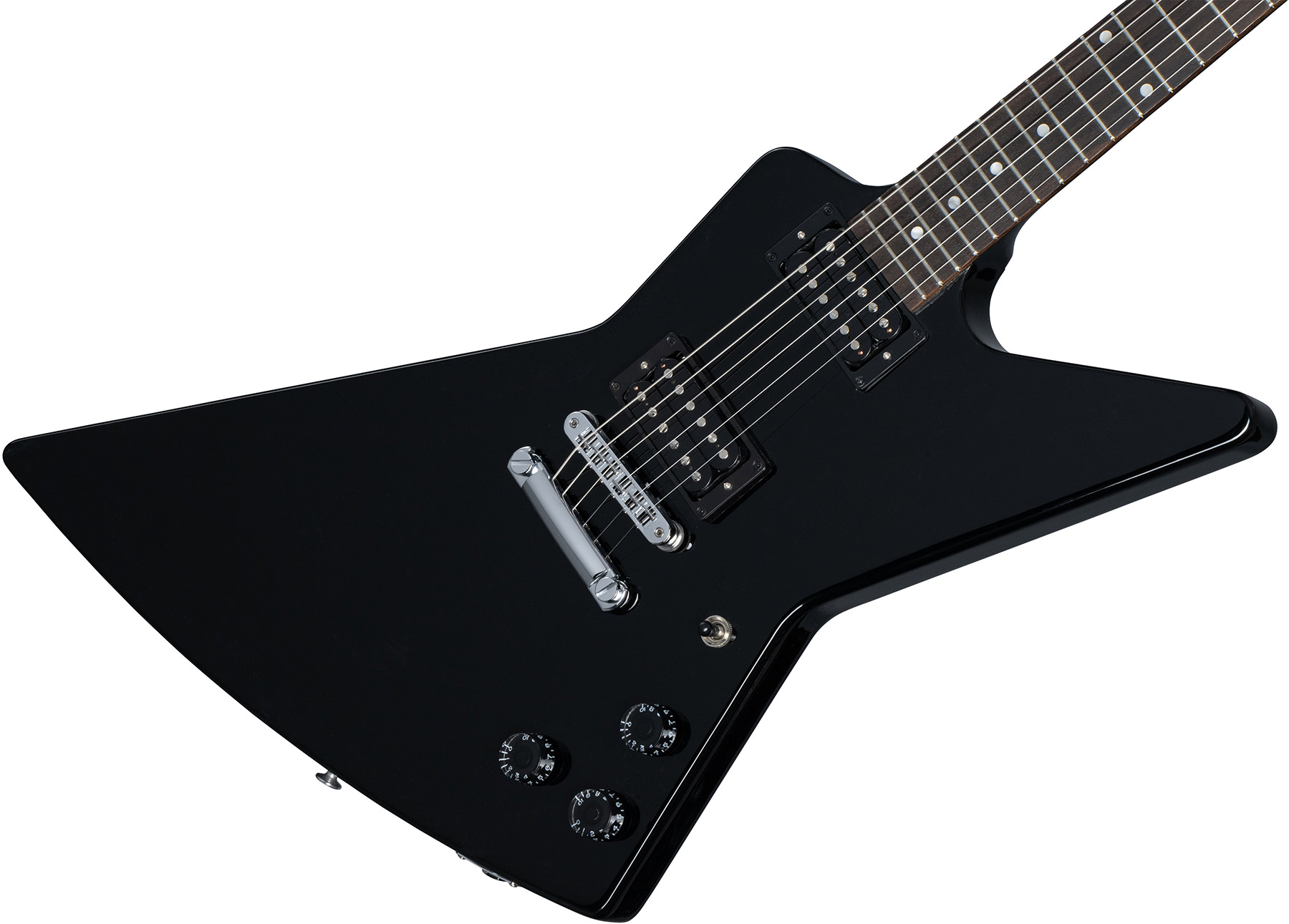 Gibson Explorer 80s 2h Ht Rw - Ebony - E-Gitarre aus Metall - Variation 3