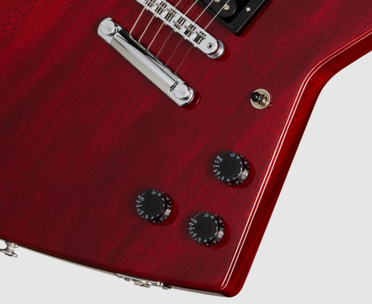 Gibson Explorer 80s 2h Ht Rw - Cherry - E-Gitarre aus Metall - Variation 3