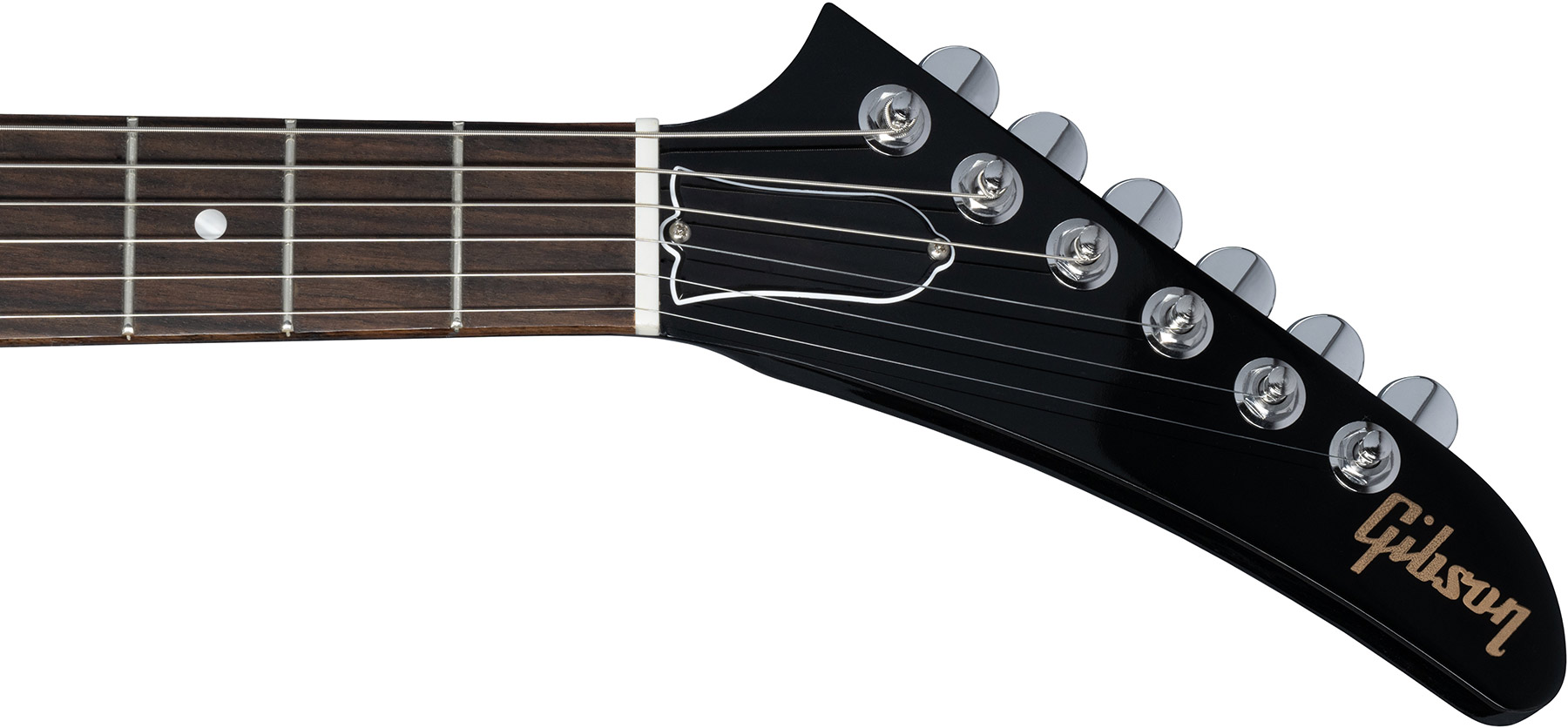 Gibson Explorer 80s 2h Ht Rw - Ebony - E-Gitarre aus Metall - Variation 4