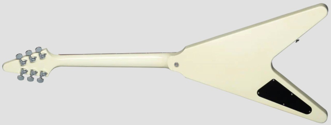 Gibson Flying V 80s 2h Ht Rw - Classic White - Retro-Rock-E-Gitarre - Variation 1