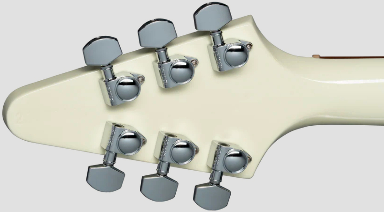 Gibson Flying V 80s 2h Ht Rw - Classic White - Retro-Rock-E-Gitarre - Variation 4