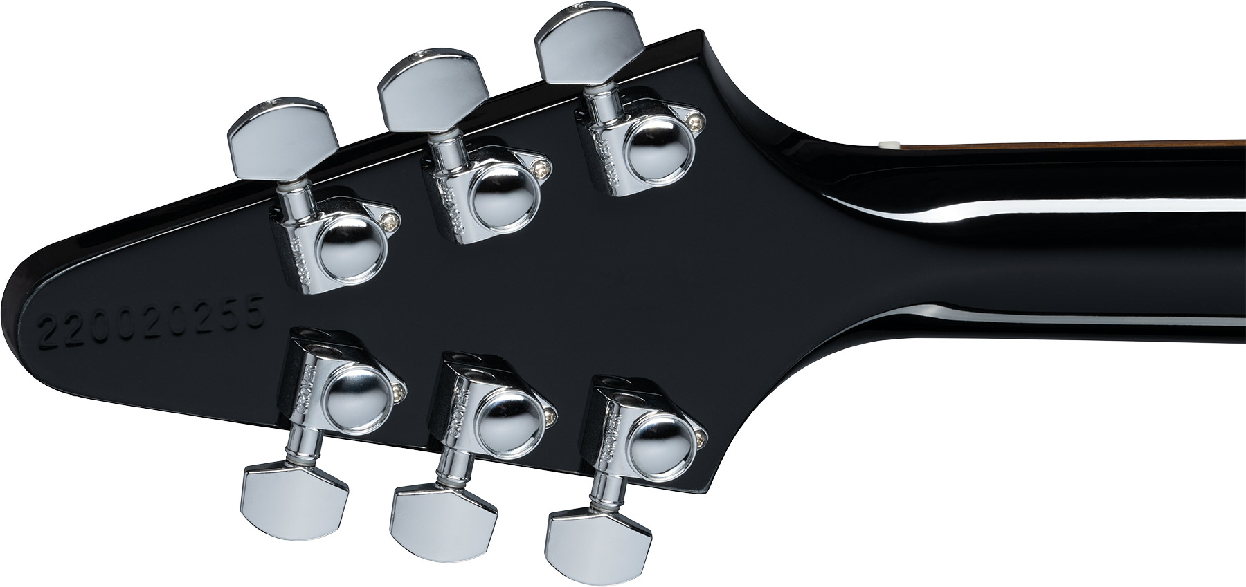 Gibson Flying V 80s 2h Ht Rw - Ebony - E-Gitarre aus Metall - Variation 5