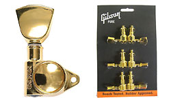 Gibson Grover Modern Keystone Machine Heads Jeu 3x3 Gold - Gitarrenemechaniken - Variation 1