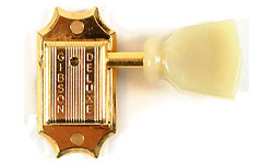 Gibson Vintage Pearloid Machine Heads Jeu 3x3 Gold - Gitarrenemechaniken - Variation 1