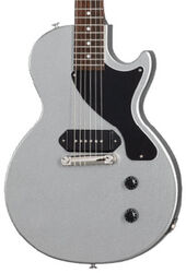 Single-cut-e-gitarre Gibson Billie Joe Armstrong Les Paul Junior - Silver mist