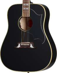Folk-gitarre Gibson Custom Shop Elvis SJ-200 - Ebony