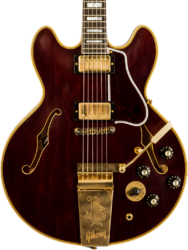 Semi-hollow e-gitarre Gibson Custom Shop B.B. King Rumble in the Jungle 1974 ES-355 #BBES33505 - Murphy Lab Light Aged Walnut