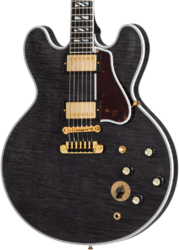 Semi-hollow e-gitarre Gibson Custom Shop B.B. King Lucille Legacy - Transparent ebony