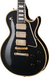 Single-cut-e-gitarre Gibson Custom Shop Eric Clapton 1958 Les Paul Custom #EC027 - Murphy lab ebony