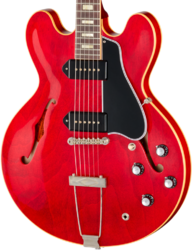 Semi-hollow e-gitarre Gibson Custom Shop Historic 1962 ES-330 Reissue - Sixties cherry