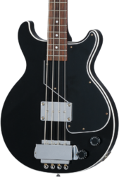 Solidbody e-bass Gibson Custom Shop Gene Simmons EB-0 Bass - Vos ebony