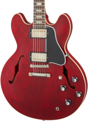 Semi-hollow e-gitarre Gibson Custom Shop Historic 1964 ES-335 Reissue - Vos sixties cherry