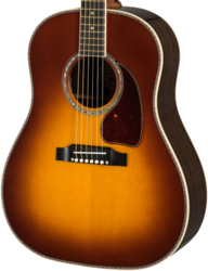 Folk-gitarre Gibson Custom Shop J-45 Deluxe Rosewood - Rosewood burst