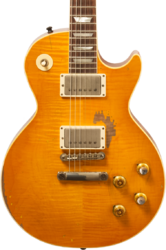 Single-cut-e-gitarre Gibson Custom Shop Kirk Hammett Greeny 1959 Les Paul Standard #941251 - Murphy lab aged greeny burst