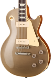 Single-cut-e-gitarre Gibson Custom Shop 1955 NAMM Show Commemorative Les Paul Ltd - Murphy Lab Light Aged Samoa Beige