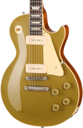 Single-cut-e-gitarre Gibson Custom Shop 1955 NAMM Show Commemorative Les Paul Ltd - Murphy Lab Light Aged Nugget Gold