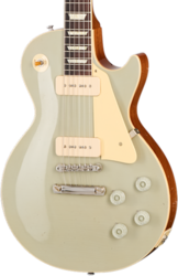 Single-cut-e-gitarre Gibson Custom Shop 1955 NAMM Show Commemorative Les Paul Ltd - Murphy Lab Light Aged Platinium