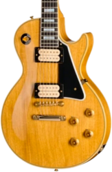 Single-cut-e-gitarre Gibson Custom Shop LE 1957 Les Paul Custom Reissue Korina Ltd - VOS Antique Natural