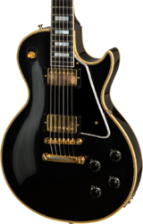 Single-cut-e-gitarre Gibson Custom Shop 1957 Les Paul Custom 2-Pickup - Vos ebony