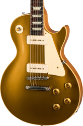 Single-cut-e-gitarre Gibson Custom Shop 1956 Les Paul Goldtop Reissue - Vos double gold