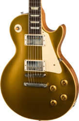 Single-cut-e-gitarre Gibson Custom Shop 1957 Les Paul Goldtop Reissue - Vos double gold