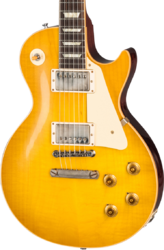 Single-cut-e-gitarre Gibson Custom Shop 1958 Les Paul Standard Reissue - Vos lemon burst
