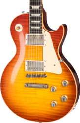 Single-cut-e-gitarre Gibson Custom Shop 1960 Les Paul Standard Reissue - Vos washed cherry sunburst