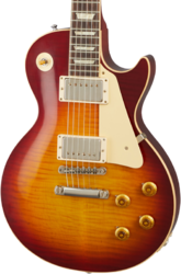 Single-cut-e-gitarre Gibson Custom Shop 60th Anniversary 1960 Les Paul Standard V1 - Vos deep cherry sunburst