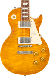 Single-cut-e-gitarre Gibson Custom Shop Burstdriver Les Paul Standard - Vos amber ale