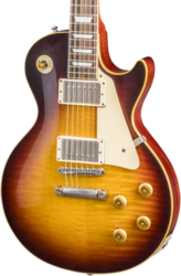Single-cut-e-gitarre Gibson Custom Shop Burstdriver Les Paul Standard - Vos havana fade