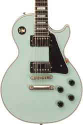Single-cut-e-gitarre Gibson Custom Shop M2M Les Paul Custom #CS501799 - Murphy Lab Aged Kerry Green