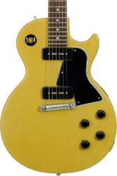 Single-cut-e-gitarre Gibson Custom Shop M2M 1957 Les Paul Special Single Cut Reissue #70554 - Light Aged TV
