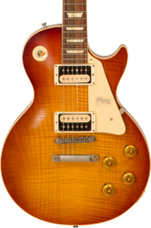 Single-cut-e-gitarre Gibson Custom Shop M2M 1958 Les Paul Standard #89904 - Kentucky bourbon fade