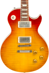 Single-cut-e-gitarre Gibson Custom Shop M2M Les Paul Standard 1959 #93133 - Vos amber burst