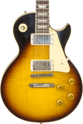 Single-cut-e-gitarre Gibson Custom Shop M2M 1959 Les Paul Standard Reissue #932131 - Murphy lab light aged kindred burst