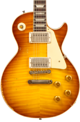 Single-cut-e-gitarre Gibson Custom Shop M2M 1959 Les Paul Standard Reissue #942047 - Murphy lab ultra heavy aged golden poppy burst