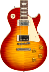 Single-cut-e-gitarre Gibson Custom Shop M2M 1959 Les Paul Standard Reissue #932134 - Murphy lab ultra light aged washed cherry burst
