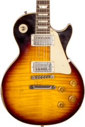 Single-cut-e-gitarre Gibson Custom Shop M2M 1959 Les Paul Standard Reissue #932158 - Murphy lab ultra heavy aged kindred burst