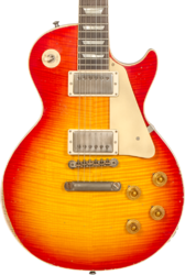 Single-cut-e-gitarre Gibson Custom Shop M2M 1959 Les Paul Standard Reissue #934298 - Murphy lab ultra heavy aged washed cherry sunburst
