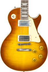 Single-cut-e-gitarre Gibson Custom Shop M2M 1959 Les Paul Standard Reissue #934307 - Murphy lab ultra light aged iced tea burst