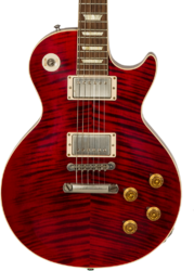 Single-cut-e-gitarre Gibson Custom Shop M2M Les Paul Standard 1959 Reissue #943147 - Vos red tiger