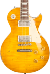 Single-cut-e-gitarre Gibson Custom Shop M2M 1959 Les Paul Standard Reissue #94548 - Murphy lab ultra heavy aged lemon burst