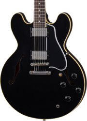 Semi-hollow e-gitarre Gibson Custom Shop Murphy Lab 1959 ES-335 Reissue - Ultra light aged ebony