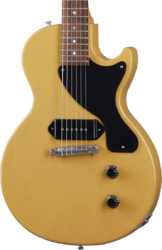 Single-cut-e-gitarre Gibson Custom Shop Murphy Lab 1957 Les Paul Junior Single Cut Reissue - Ultra light aged tv yellow