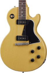 Solidbody e-gitarre Gibson Custom Shop Murphy Lab 1957 Les Paul Special Single Cut Reissue - Ultra light aged tv yellow